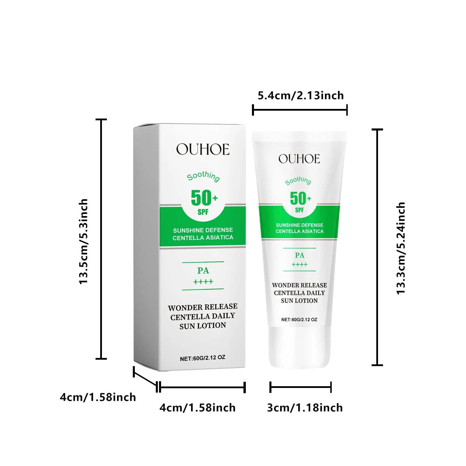 Ouhoe 60g Anti Uv Sunscreen Spf50+