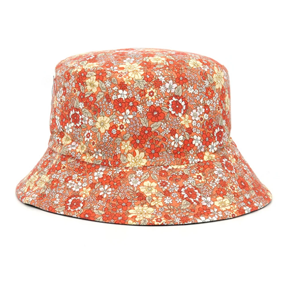 Spring and Summer Small Floral Bucket Hat