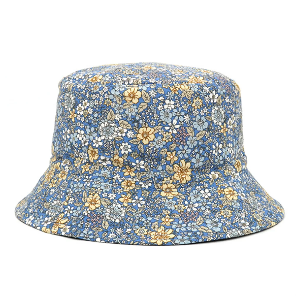 Spring and Summer Small Floral Bucket Hat