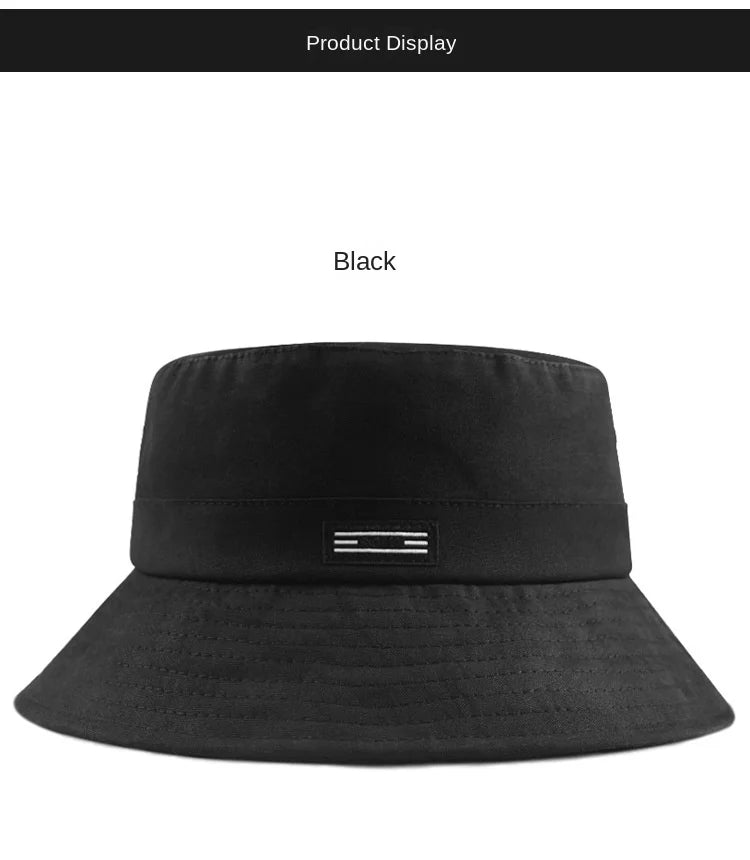 Cotton Bucket Hat for Trendy Caps